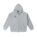 Grey | LostKartel Zip-up Hoodie